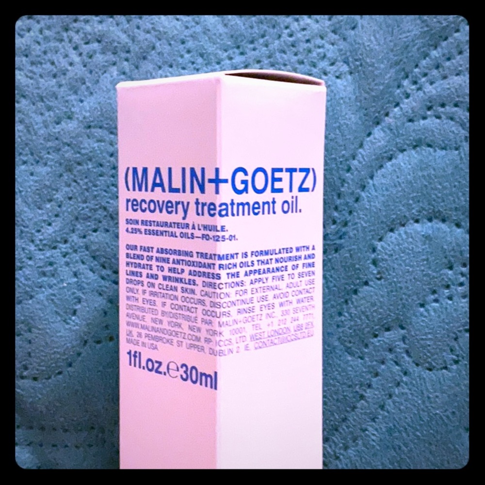 Face oil making+goetz